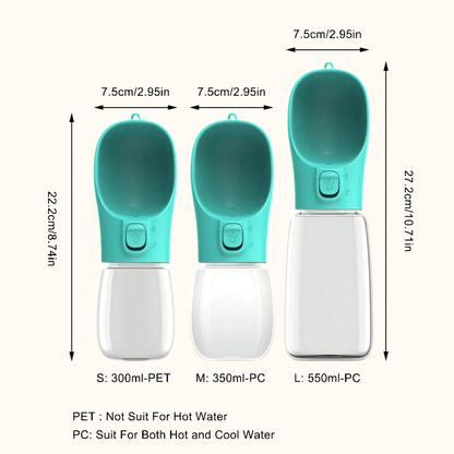 Pawdrip,Portable Dog Water Bottle